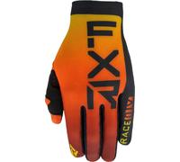FXR Slip-On Air MX Gear Guanti Motocross, nero-arancione, taglia S per maschi