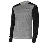 FXR Tenacious Merino Camicia funzionale Longsleeve, grigio, taglia M