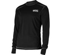 FXR Tenacious Merino Camicia funzionale Longsleeve, nero, Taglia XL