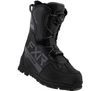 FXR X-Cross Pro BOA Stivali per motoslitte, nero-grigio, taglia 45 per maschi