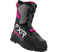 FXR X-Cross Pro BOA Stivali per motoslitte, nero-rosa, taglia 38 per maschi