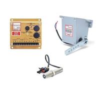 FXUZLCKD 3 articoli Kit regolatore motore generatore diesel Attuatore ADC120 ESD5500E Regolatore di velocità M16 * 1.5 Sensore di velocità magnetico pick-up(12V)