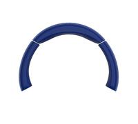 fxwtich Custodia protettiva per cuffie impermeabile custodia protettiva impermeabile facile da pulire custodia morbida in silicone per Sony Wh-ch520/wh-ch720n blu