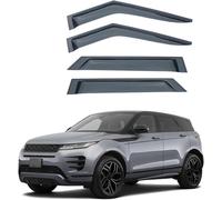 FxxxD1 4 Pezzi Deflettori Aria Auto per Land Rover Range Rover Evoque MK2-L551 2019-2023,Anteriori Posteriori Finestrino Laterale Visiera Anti Fumè Parapioggia Esterni