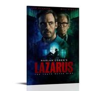FXZFDCD Poster su tela di Lazarus con film retrò e stupefacente serie TV, decorazione artistica da parete, per camera da letto, 60 x 90 cm, con cornice