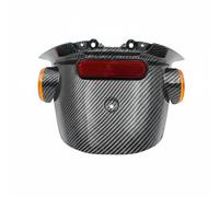 Fxzqgnh 1 Parafango Posteriore Staffa Accessorio Scooter Serie Spring Montaggio Accessorio Multifunzionale PP Resistente Adatto per Pendolari Escursioni Uso Quotidiano, Stile Fibra Di Carbonio