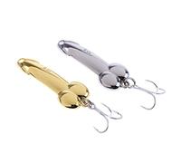 Fxzqgnh 2 Cucchiaini da Pesca Rigidi per Acqua Dolce E Salata, 5g/10g/15g/20g, 15g
