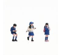 Fxzqgnh 3 Pezzi Mini Figurine di Persone Vivaci