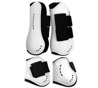 Fxzqgnh 4 Pezzi Stinchere con Imbottito | Antiurto, Paratendini con, Anatomiche, Stivali per le Gambe Del Cavallo, Salto Ostacoli, Cavalieri