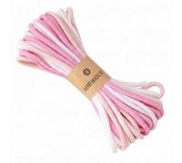 Fxzqgnh 5 Pezzi Corda in Cotone Colorata Corda Macramè Filo Intrecciato Spago Artigianale Morbida E Facile Da con Finitura Sfumata Adatta per Gioiell, 2 pezzi