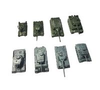 Fxzqgnh 8 Pezzi Modellini di Armati in 1/144, Oggetti da Collezione per La Decorazione della Casa.