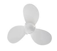 Fxzqgnh a Tre Pale in Metallo per Motore Fuoribordo, Facile da Installare, Resistente, Ideale Come Ricambio per Motori Elettrici, Adatta in Bar, 4 Tempi 3.6 p