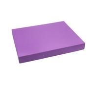 Fxzqgnh Balance Training Pad Cuscino Equilibrio Tavoletta Stabilità Tappetino Allenamento Antiscivolo E Impermeabile per Esercizi Riabilitazione Stretching, Viola Scuro, 50cm
