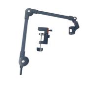 Fxzqgnh Braccio articolato, facile da installare, professionale, robusto e regolabile per studio, videogiochi, podcasting, con clip