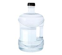 Fxzqgnh Brocca per L'acqua, Secchio di Grande capacità con Manico E Coperchio a Vite, Serbatoio d'Acqua, Borraccia Dispenser per Campeggio, Escursioni, 7,5 Litri Trasparente