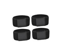 Fxzqgnh Cinghie di Supporto per Parastinchi da Calcio, Cinghie di Fissaggio per Tibie, Cinghie Elastiche Regolabili per Protezioni alla Caviglia per Hockey, C, 4 Pezzi