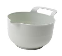 Fxzqgnh Ciotola per Insalata con Versatore, Resistente, con Manico, Fondo Antiscivolo, Facile Da Pulire, Pratica E Versatile, Contenitore per Mescolare, Verde chiaro, 2L