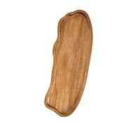 Fxzqgnh Ciotole in Legno, Organizer per Dessert in Legno, Vassoio Da Portata di Forma Irregolare, Ciotola per La Colazione per Bevande, Caffè, Snack, L