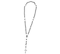 Fxzqgnh Collana con Ciondolo Croce Crocifisso Gesù Collana Gioiello Acrilico E Lega Adatta per Momenti di Riflessione Incontri di Gruppo