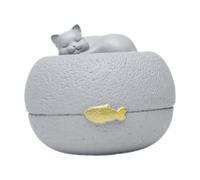 Fxzqgnh Commemorativa per Gatti, Angelo, Scatola Crematoria Commemorativa per Gatti, Pratica, Regalo per Ricordare La Perdita di Un Animale Domestico, Ur