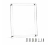 Fxzqgnh Cornice Portafoto Acrilica Bifacciale da, Quadrato, 20 * 20cm