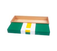 Fxzqgnh Cubo Binomiale, Giocattoli Matematici, Materiali Sensoriali, Apprendimento Interattivo, Sussidi Didattici, Blocchi di Legno per Bambini, 42,6x15,6x5 cm