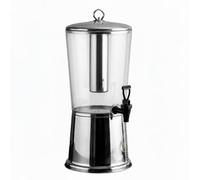 Fxzqgnh Dispenser di Succo Trasparente senza BPA Distributore Bevande Fredde Design Smontabile Drink Dispenser con Rubinetto per Catering, Ristoratori