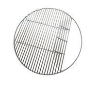 Fxzqgnh Griglia Barbecue Rotonda Maglia Aperta Metallo Antiruggine, 33.5cm