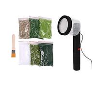 Fxzqgnh Layout statico dell'erba per gli accessori del progetto di modellazione statica del flock