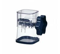Fxzqgnh Manuale tutto Taglia Sminuzzatore Cibi a Mano con Raccolta Nel Fondo Multiple per E Arachidi Facile Manutenzione Adatto per Dessert E Insalate, Blu Navy
