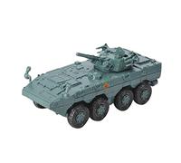 Fxzqgnh Miniatura Carro Armato Modello Ricognizione Kit Modellismo Assemblaggio Manuale Materiale PP Struttura Interna Visibile, Azzurro