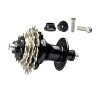 Fxzqgnh Mozzo Bicicletta Mozzo Posteriore Pignoni Sprocket Assemblato con Nucleo in Alluminio E Pignoni in Acciaio Trasferimento Potenza Regolare Adatto a