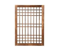 Fxzqgnh Pannello Grigliato con Cornice Resistente Grigliato in Legno Pratico Griglia in Legno per Caffè, Grande 70 50cm