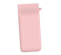 Fxzqgnh Piccola Trousse per Il Trucco con Chiusura a Pressione, Borsa Cosmetica, Portafoglio per Auricolari, Occhiali Da Sole, D'identità, Chiav, rosa M