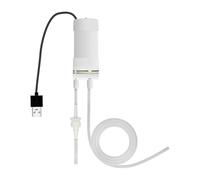 Fxzqgnh Pompa Autoadescante USB, Pompa Elettrica Portatile Sommergibile DC5V per Distributori d'Acqua per Bonsai, Smerigliatrici Angolari, Casa, con Filtro Intermedio