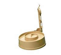 Fxzqgnh Rack Biliardo Allenamento Precisione Posizionamento Automatica Strumento da Lancio Pratica Accessorio Portatile Materiale PP Adatto a Principianti PRO, Cachi