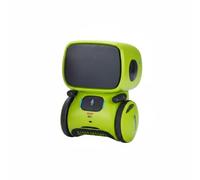 Fxzqgnh Robot Interattivo Sensore a Tocco Robot con Registrazione Vocale Controllo Gestuale per Scuola Asilo , Verde