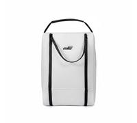 Fxzqgnh Sacca Porta Scarpe da Golf Materiale PU Custodia Scarpe Ventilata Impermeabile Accessorio Sportivo per Golfisti, all’aperto, Array, Bianco