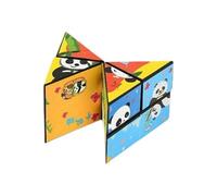 Fxzqgnh Sensory Cube Giocattolo Rompicapo Cubo Puzzle Trasformabile Twist 3D in Materiale Pp Sviluppa creatività E Immaginazione per Bambini Ragazzi Feste Reg