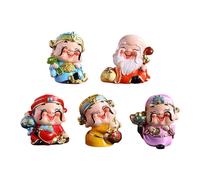 Fxzqgnh Set da 5 Pezzi “ della Ricchezza” - Statuette, Sculture da Tavolo Creative per Le Feste Primaverili E La Decorazione della Camera da Letto