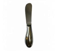 Fxzqgnh Spatola Spalmatrice Inox Spatola Utensile Piatta per Spalmare Uniformemente Facile da Pulire Ergonomica per Condimenti Creme Formaggi Adatta a Servizio Cucina, Finitura A Specchio