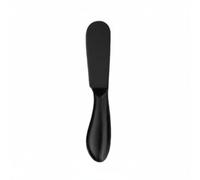 Fxzqgnh Spatola Spalmatrice Inox Spatola Utensile Piatta per Spalmare Uniformemente Facile da Pulire Ergonomica per Condimenti Creme Formaggi Adatta a Servizio Cucina, Nero