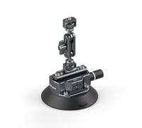 Fxzqgnh Supporto a Ventosa con Braccio Regolabile Supporto con Braccio Snodabile Facile Instzione per Videografo, Cruscotto, Ventosa Da 4,5 Pollici + Braccio Magico
