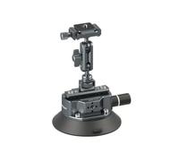 Fxzqgnh Supporto a Ventosa con Braccio Regolabile Supporto con Braccio Snodabile Facile Instzione per Videografo, Cruscotto, Ventosa Da 4,5 Pollici + Braccio Magico + Piastra A Sgancio Rapido