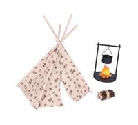 Fxzqgnh Tenda in Miniatura per Casa delle Bambole in 1/12, Accessorio per Tronchi da Appendere per Progetti Fai da Te, Tenda Rosa