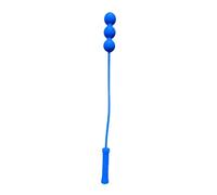Fxzqgnh Tennis Training Master Attrezzo Swing Servizio Pratica Silicone Flessibile Portatile Leggera Facile da Gestire Adatto a Allenamento Famiglia Regalo, 3 Palline