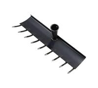 Fxzqgnh Testa di Ricambio per Rastrello da Bunker da Golf a 9 Denti per Giardinaggio E Piantumazione in Giardino