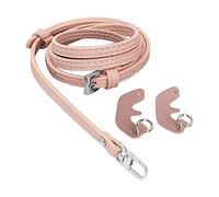 Fxzqgnh Tracolla per Borsetta in Pelle PU, Tracolla per Borsa a Tracolla, Cinghie per Bagagli, Tracolla Universale Staccabile per Pochette, ROSA