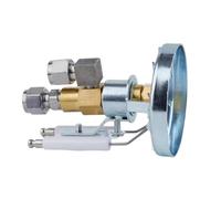 Fxzqgnh Ugello per bruciatore di olio residuo, atomizzazione dell'aria, metallo, accessorio per bruciatore di olio pesante, cono completo, diametro foro 3,0 mm