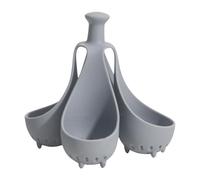 Fxzqgnh Uova in Camicia: Risparmio di Tempo Nella Cottura Del Cestino Delle Uova per Preparare Uova Sode O Morbide in Pentola con Uova E Uova in Onda, Contiene 4